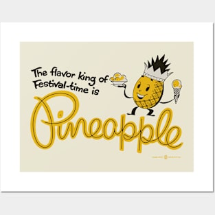 Vintage Pineapple Advertisment Posters and Art